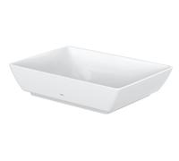TOTO WU lavabo à poser, sans trou pour robinetterie, avec trop-plein, 550x380mm, Cefiontect, L1735E