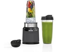 ToTopPioneer Mini Mixeur Blender,500W Blender Smoothie Électrique,avec 2 Bouteilles Portables 600ml Sans BPA,4 Lames Inox,Mixer pour Nourriture Bébé Smoothies Milkshakes Jus Fruits,Nettoyage Facile