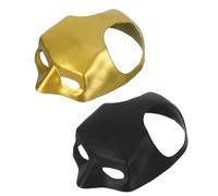 Totority 2 Pièces Masque de Chat Chauve-Souris en Plastique pour Carnaval et Anniversaire, Accessoire Costume Immersif et Décoratif Adapté la Plupart des Chats