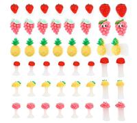 Totority 24 Pièces Séparateur D'orteils en Silicone pour Pédicure et Nail Art, Non Déformable, Facilite L'application du Vernis, Outil Pratique pour Soins des Ongles
