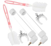 Totority 2ensembles Abreuvoir Automatique pour Oiseaux Alimentateur Eau pour Perroquet Pigeon et Petits Oiseaux Facile à Installer et Compatible Cages Couleur Aléatoire
