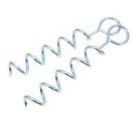Totority 2pcs Clous de Fer Spirale pour Chien, Tige de Fixation Légère en Fer, Facile à Installer, pour Camping et Jardin Arrière