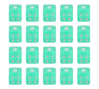 Totority 500 Mini Dés Verts Carrés en Plastique Léger avec Points Faciles à Lire, pour Jeux de Société, Enseignement des Mathématiques et Divertissement de Table