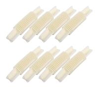 Totority 8pièces Connecteur Angle pour Tringle à Rideaux Plastique Léger Réglable pour Tringles Installation Facile et Ajustement Précis