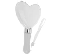 Totority Bâton Lumineux de Concert en Abs Blanc, Forme Cœur Portable Design Confortable et Options D'éclairage Coloré pour Accessoire Festival et Fête