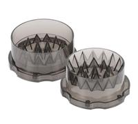 Totority Boîte Broyeur D'appâts Broyage des Leurres et Pellets en Plastique Noir Accessoire Solide et Pratique pour Pêche la Carpe pour Pêcheurs