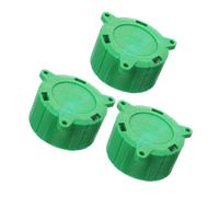 Totority Capuchons de Protection Prise Attelage Remorque 13 Vert Étanche Lot de 3, Cache-Connecteur Rond Solide pour Crochet de Remorque, Accessoire Camping-Car