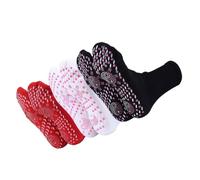 Totority Chaussettes d'hiver Auto-chauffantes en Coton Respirant, Chaussettes Chaudes Unisexes -Mollet pour l'hiver Froid, Pack de 3 Paires Confortables Couleur Aléatoire Plusieurs Styles
