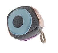 Totority Chien en Coton Résistant la Morsure, Balle de Mastication Solide pour Chiot, Accessoire Interactif Quand Êtes Travail ou Absent