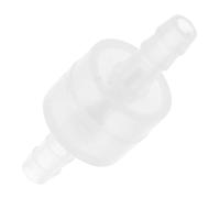 Totority Clapet pour Pompe à Air D'aquarium Maintien Propreté et Prévention Reflux d'eau Plusieurs Tailles Disponibles Anti-Retour en Plastique Blanc pour Installation D'aquarium