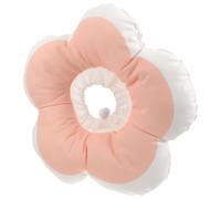 Totority Collier de Récupération Collerette Souple et Légère pour Chat en Coton Rose Forme Créative, Pratique et Résistante la Déformation, Après Intervention