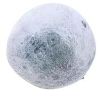 Totority Coussin Lune Décoratif en Peluche Douce et Coton PP, Coussin Boule pour Canapé Finition Soignée, Design Élégant et Aspect Adorable pour Chambre et Salon