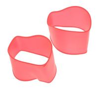 Totority Couvre-lacets Rouge en Silicone pour Chaussures de Football et Crampons, Garantissant la Sécurité des Lacets et Leur Durabilité Pendant le Championnat du Monde, Taille Adulte L