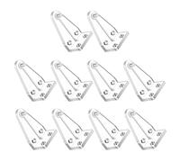 Totority Crochet de Localisation de Fixation Transparent pour Mécanisme Store Enrouleur, Accessoires pour Stores à Volets, Support Mural Simple et Élégant Cuisine et Maison