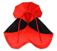 Totority Déguisement Halloween pour Chien et Chat en Polyester Réutilisable et Robuste, Cape Vampire Festive Noire et Rouge Fêtes de Famille et Noël
