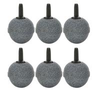 Totority Diffuseur à Bulles Diffuseur d'air en Pierre pour Aquarium 6 Pcs Forme Boule, Crée des Bulles Fines et Uniformes pour Poissons et Hydroponie à Domicile