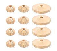 Totority Écrous Compatible Aiguilles D'horloge en Laiton 12pcs Remplacement Facile et Précis Accessoires pour Réparation DIY pour Mécanismes D'horlogerie Murale