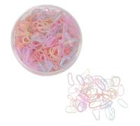 Totority Élastiques pour Poils D’Animaux Petits 700 Pièces Colorés en Caoutchouc Accessoires pour Chiens et Chats pour Soins Quotidiens et Fêtes