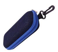 Totority Étui de Rangement Résistant la Compression, Capacité pour 2 Kazoos en Eva Fermeture Éclair Couleur Aléatoire pour Kazoo pour Espaces de Stockage Compacts et
