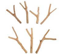 Totority Guirlande de Bois Flotté Artisanal en Pin Beige, Bâtonnets Rustiques et Polis, Décor Unique de Mariage et Loisirs Créatifs