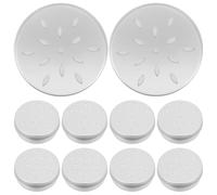 Totority Kit de Dressage Olfactif pour Chien Boîte à Odeur 10 Pièces en Aluminium Argenté Libère L'énergie Excédentaire pour Entraînement et Jeux de Nez