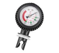 Totority Manomètre de Pression d'air Plastique Solide Thermomètre Lecture Claire Jusqu'à 8,55 Psi pour Bateau Gonflable et Kayak Adapté Surf