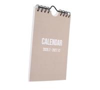 Totority Mini Calendrier Suspendu 2026-2027 Format A6 en Papier, Agenda Mural
