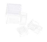 Totority Mini Mangeoire à Fourmis en Acrylique Transparent 2pcs Facile à Nettoyer pour Zone D'abreuvement des Fourmilières Ferme à Fourmis