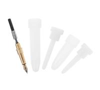 Totority Moule en Silicone Léger pour Stylo à Plume Pointe en Laiton, Texture Lisse et Flexible, Kit Créatif pour Bricolage Professionnel en Magasin, 1 Set Recharges