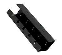 Totority Organiseur de Câbles sous Bureau Noir en PS Design Simple pour Gestion Pratique des Câbles Informatiques à Domicile Travail