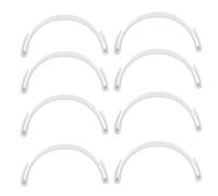 Totority Outil de Réparation de Visière de Casquette de Baseball en Plastique Blanc, Cintreuse de Bord Portable pour Façonnage Précis, Vacances en Extérieur