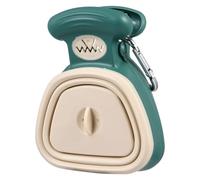 Totority Pelle à Crottes pour Ramasser Déchets de Chien en Plastique Blanc Pliable Portable Outil de Nettoyage Extérieur pour Animaux en Sortie