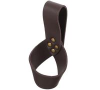 Totority Porte-épée Médiéval en Cuir PU et Métal, Pratique pour Ranger et Accueillir des Lames, pour Cosplay et Performances Scène Renaissance Couleur Aléatoire