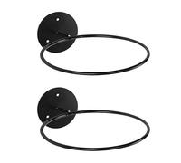 Totority Support Mural Simple et Facile à Installer pour Ballon de Basket en Métal Noir Rangement et Présentation des Ballons et Casques la Maison Boutique