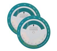Totority Tableau des poids pour support mural 2 pièces roue IMC en plastique calculateur poids corporel avec mesure taille pour établissements médicaux et entraînement
