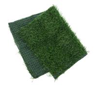Totority Tapis d'apprentissage Propreté en Gazon Artificiel Vert pour Chien Facile à Couper Nettoyer, pour L'entraînement en Extérieur Cour