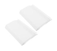 Totority Volet de Skimmer de Piscine en PVC Blanc Éponge, Remplacement Rapide et Solide, 2 Pièces pour Porte à Clapet D'écumoire de Piscine