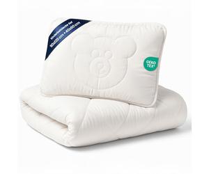 Totsy Baby Couette et Oreiller bébé 90x120 cm - Ensemble de literie Enfant avec Couette Microfibre et Coussin 40x60 cm Idéal pour lit Bebe et Enfant Doux et Respirant Certificat Oeko-Tex 90 x 120