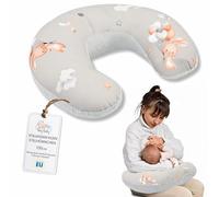 Totsy Baby Coussin Allaitement et Grossesse 130 cm- Coussins d'allaitement Bebe et Oreiller de maternité pour Femme Enceinte Minky Petit oreillers Maternite Oeko-Tex Lapin