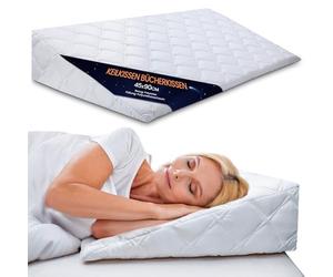 Totsy Baby Coussin de Lecture - 45x90 cm Triangulaire Dossier pour Regarder la télé au lit Oreiller Appui Adulte Tête de Lits Ergonomique Tete Design Soutien Dos