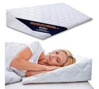 Totsy Baby Coussin de Lecture pour Lit & Triangulaire Tête de Lit 45x100 cm - Oreiller Anti Reflux Rehausseur Matelas Adulte - Housse Lavable Öko-Tex