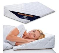 Totsy Baby Coussin de Lecture pour Lit & Triangulaire Tête de Lit 45x90 cm - Oreiller Anti Reflux Rehausseur Matelas Adulte - Housse Lavable Öko-Tex
