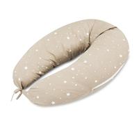 Totsy Baby Coussin pour Dormir sur Le côté 190cm - traversin Plat de Grossesse Oreiller de Corps idéal pour Le Repos et Le Bien-être des Futures Mamans en Forme de C Oeko-Tex