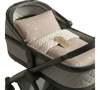 Totsy Baby Couverture Bebe Naissance d'hiver en Tissu Peluche 75x60 cm + Oreiller 35x30 cm - Cosy Plaid Enfant de Landau et Lits bébé pour emmaillotage ou couvertures d'emmaillotage Coton Oeko-Tex