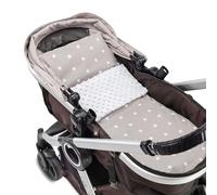 Totsy Baby Couverture Bebe Naissance d'hiver en Tissu Peluche 75x60 cm + Oreiller 35x30 cm - Cosy Plaid Enfant de Landau et Lits bébé pour emmaillotage ou couvertures d'emmaillotage Coton Oeko-Tex
