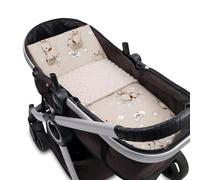 Totsy Baby Couverture Bebe Naissance d'hiver en Tissu Peluche 75x60 cm + Oreiller 35x30 cm - Cosy Plaid Enfant de Landau et Lits bébé pour emmaillotage ou couvertures d'emmaillotage Coton Oeko-Tex