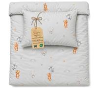 Totsy Baby Housse de Couette Enfant 100x135 cm - Coton Linge de lit pour Enfants Parure avec Housses de Couette 100 x 135 cm et taie d’Oreiller 40 x 60 cm pour bébé Lits Oeko-Tex