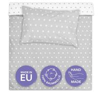 Totsy Baby Housse de Couette Enfant 90x120 cm - Coton Linge de lit pour Enfants Parure avec Housses de Couette 90 x 120 cm et taie d’Oreiller 40 x 60 cm pour bébé Lits Oeko-Tex