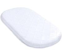 Totsy Baby Matelas Bebe - 33x72 cm pour lit Bebe Berceau couffin nacelle et Lits Parapluie 33 x 72 avec Housse Enfant Protection Contre l'humidité Ovale