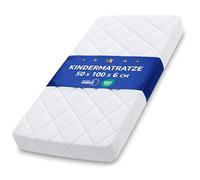 Totsy Baby Matelas Bebe 50x100 cm pour Enfant lit et Voyage - Bébé Respirant roulé Matelas en Mousse avec Lavable Housse pour Lits Sol ou Berceau 50 x 100 Oeko-Tex
